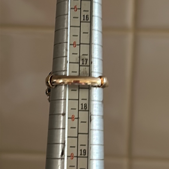 Sold-14K Yellow Gold Spiral Cluster Cocktail Natural Round Shape Blue Sapphire - Picture 14 of 17